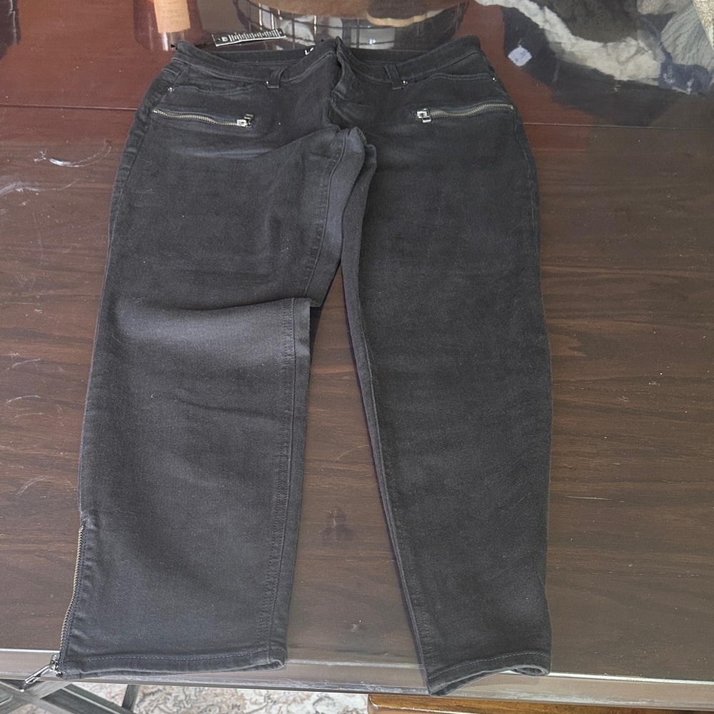 Victoria's Secret Black Ankle Jeans